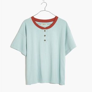Madewell Parkview Ringer Henley Tee
